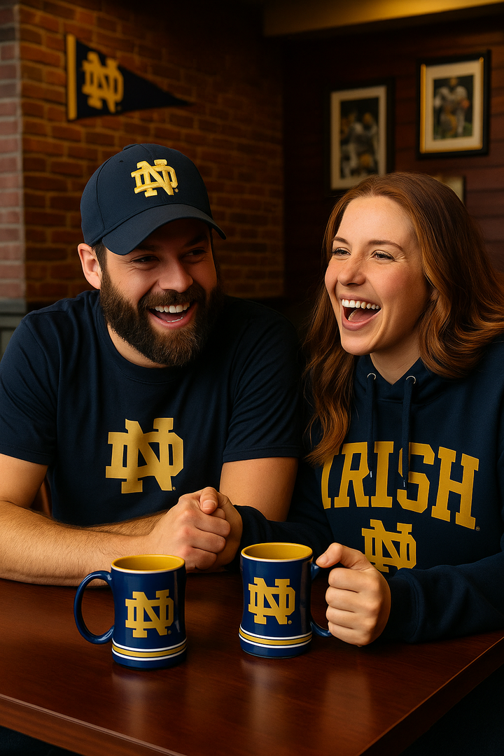 Notre Dame Fighting Irish NCAA 14 oz. Relief Travel Mug (UK Stock) - UKASSNI