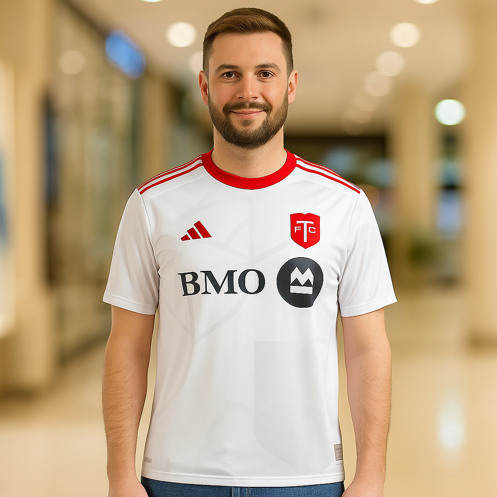Toronto FC MLS UK adidas 2024 GTA Kit Replica Jersey – White (UK Stock) - UKASSNI