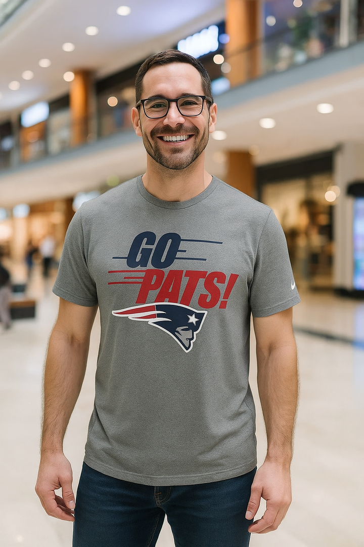 New England Patriots NFL Nike Local Legend Motion T‑Shirt – (UK Stock) - UKASSNI