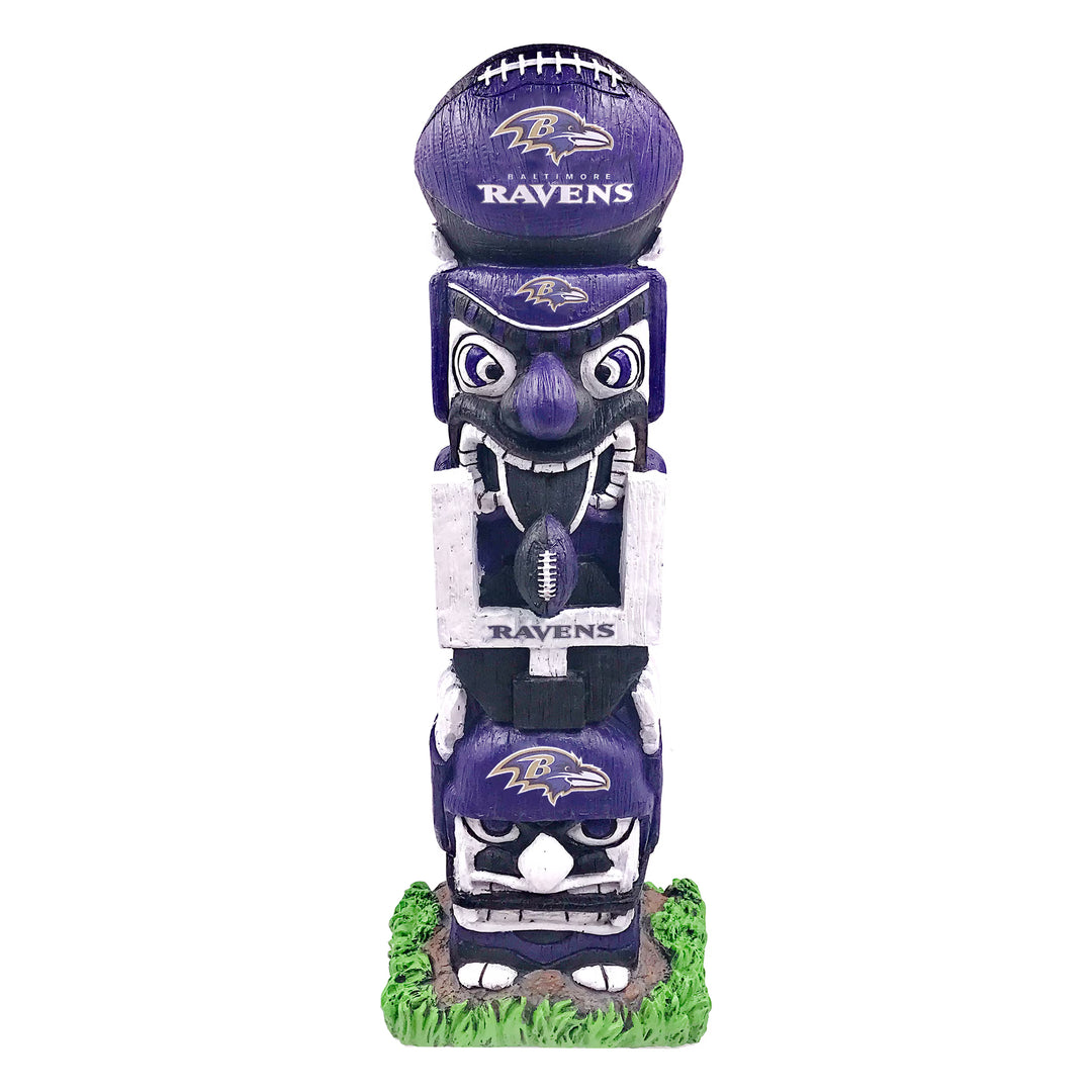 Baltimore Ravens 16″ Tiki Face Totem Pole Figurine – (UK Stock)