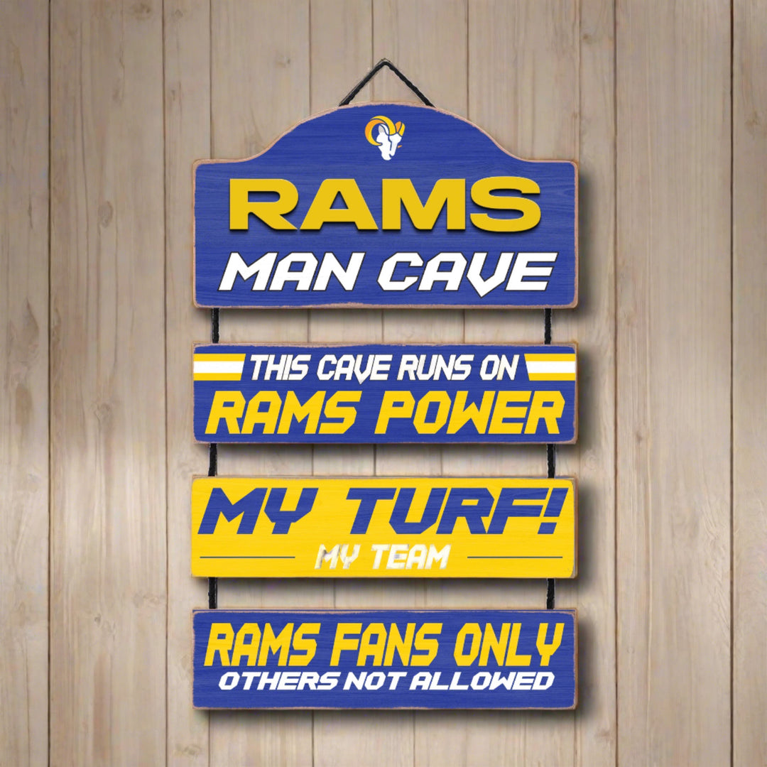 Los Angeles Rams UK Man Cave Dangle Sign - UKASSNI
