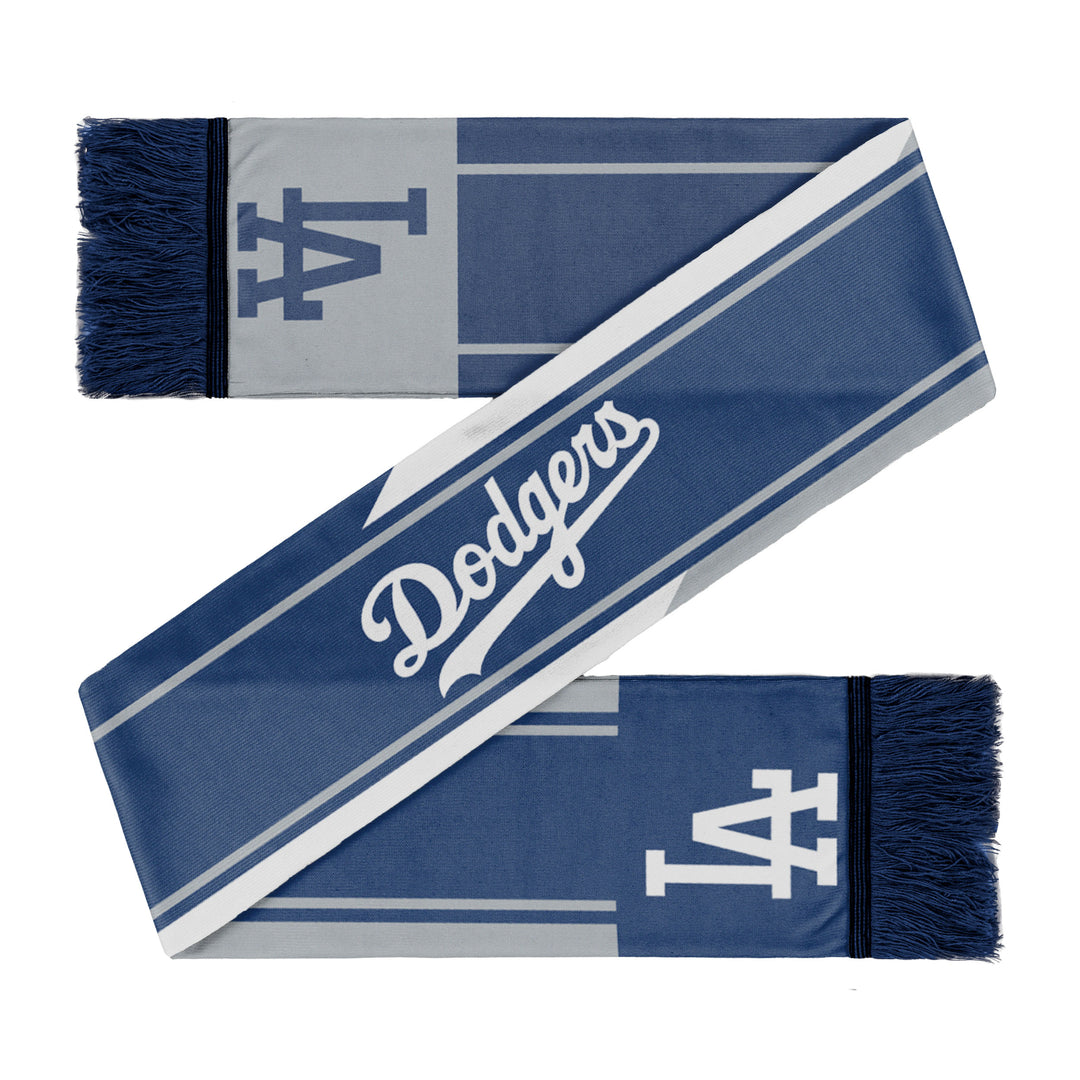 Los Angeles Dodgers Colorwave Wordmark Scarf - UKASSNI