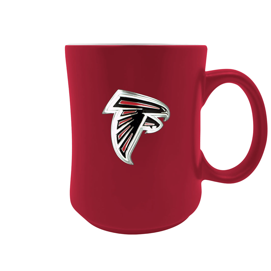 Atlanta Falcons 19oz. Starter Mug - Metal Emblem Logo - UKASSNI
