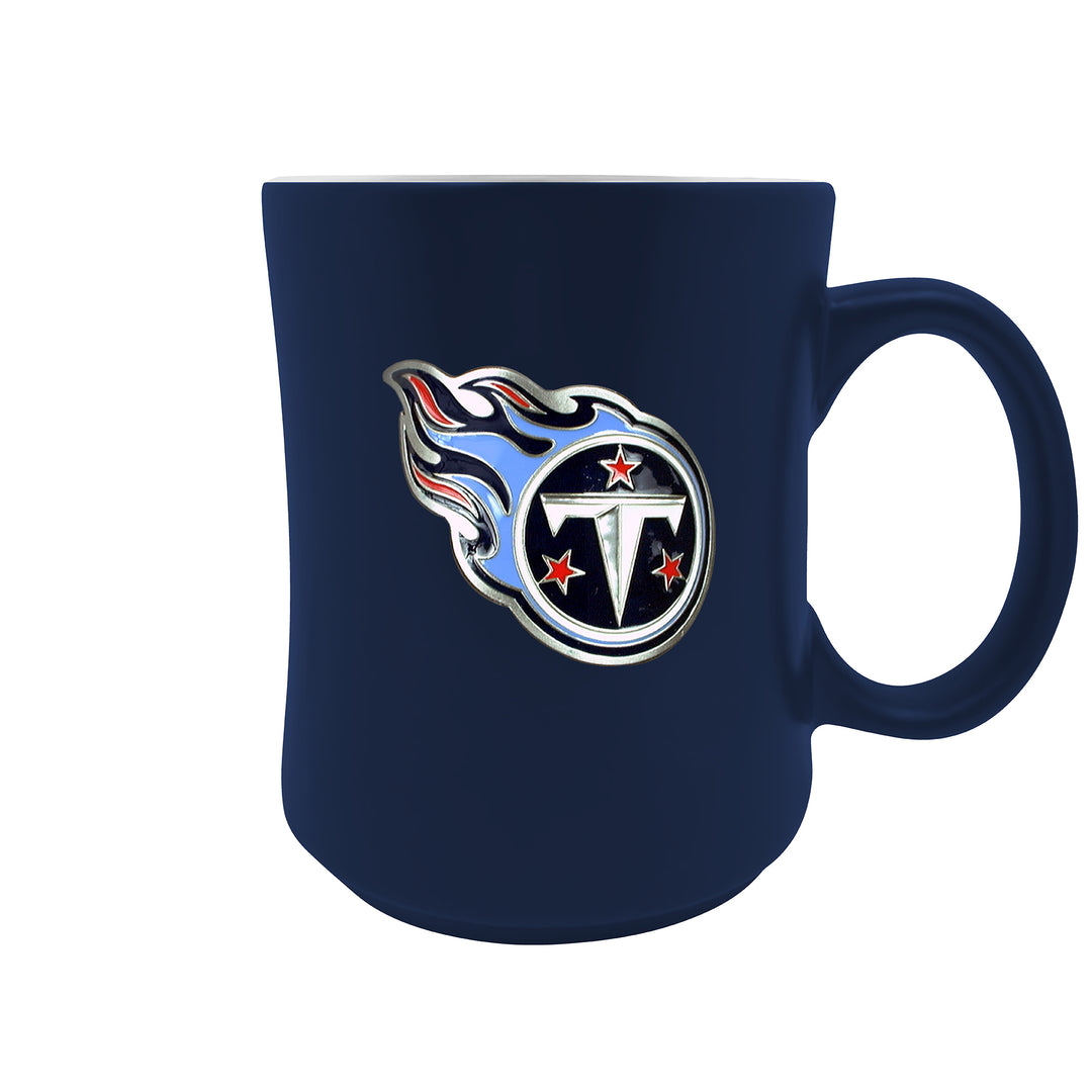 Tennessee Titans 19oz. Starter Mug - Metal Emblem Logo - UKASSNI