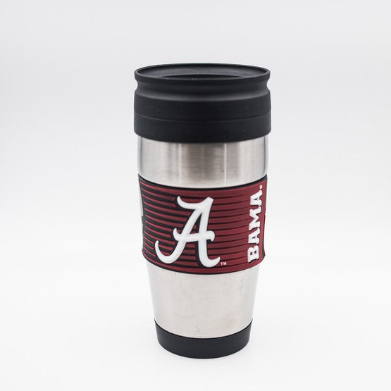 Alabama Crimson Tide NCAA UK 15oz PVC Wrap Travel Mug (UK Stock) - UKASSNI