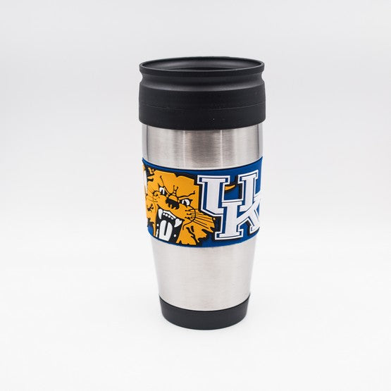 Kentucky Wildcats 15oz PVC Wrap Travel Mug - UKASSNI