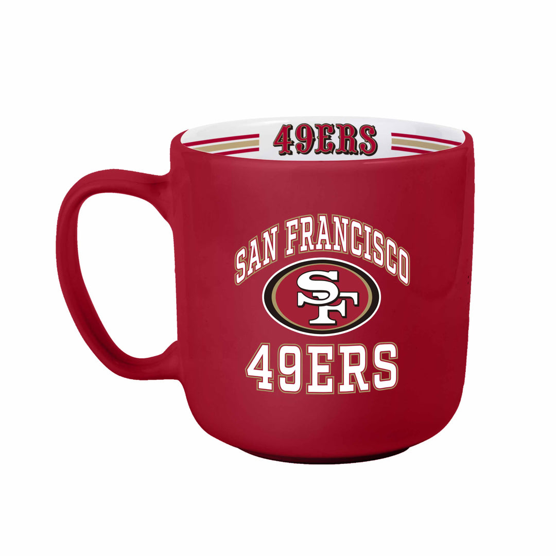 San Francisco 49ers UK 15oz. Stripe Mug (UK Stock) - UKASSNI