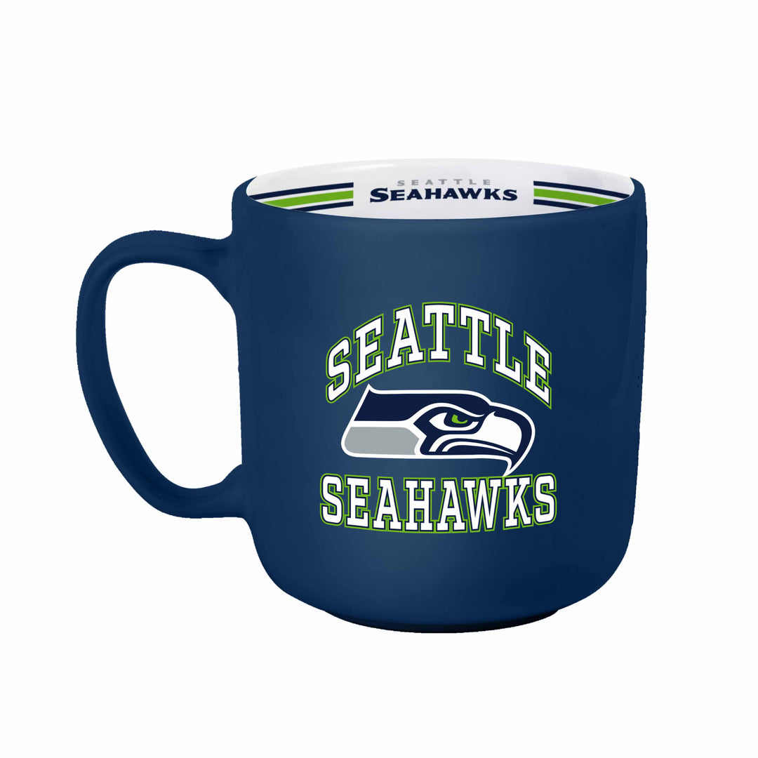 Seattle Seahawks UK 15oz. Stripe Mug (UK Stock) - UKASSNI