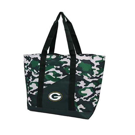 Green Bay Packers NFL Littlearth Super-Duty Camo Tote Bag – (UK Stock)