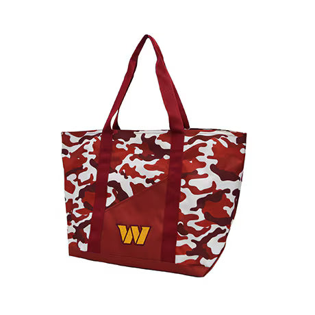 Washington Commanders NFL Littlearth Super-Duty Camo Tote Bag – Black (UK Stock)