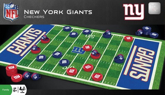 New York Giants Checkers Set (USA Stock)