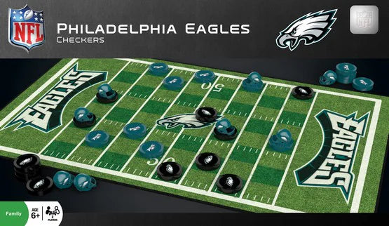 Philadelphia Eagles Checkers Set (USA Stock)