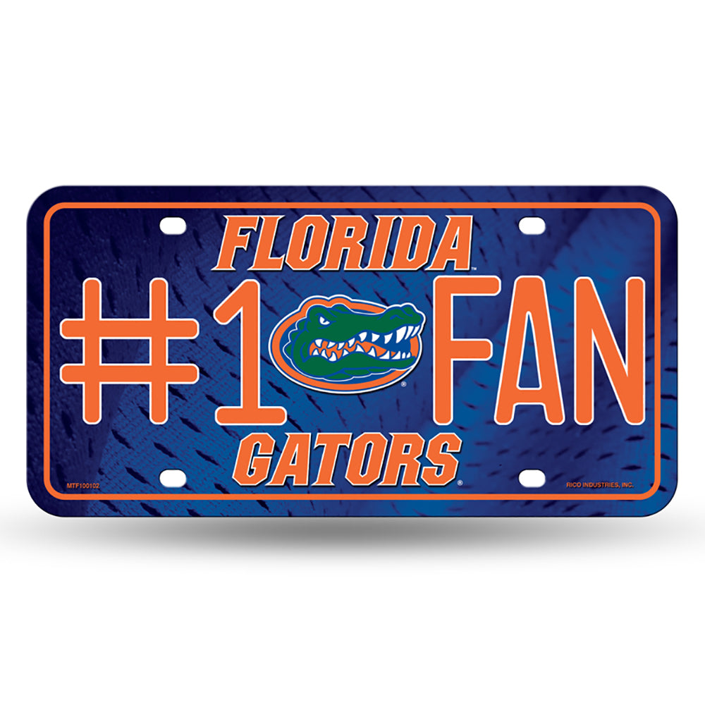 Florida Gators UK # 1 Fan License Plate - UKASSNI