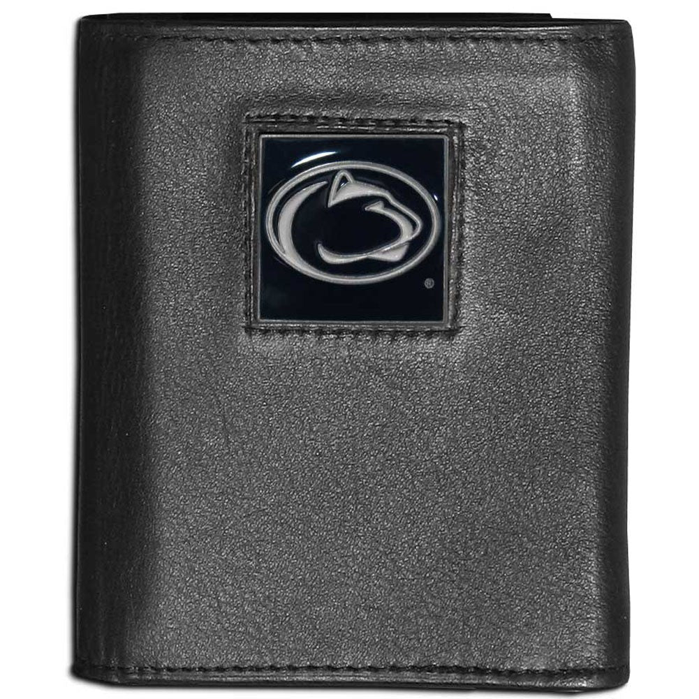 Penn State Nittany Lions FineGrain Leather Wallet - UKASSNI