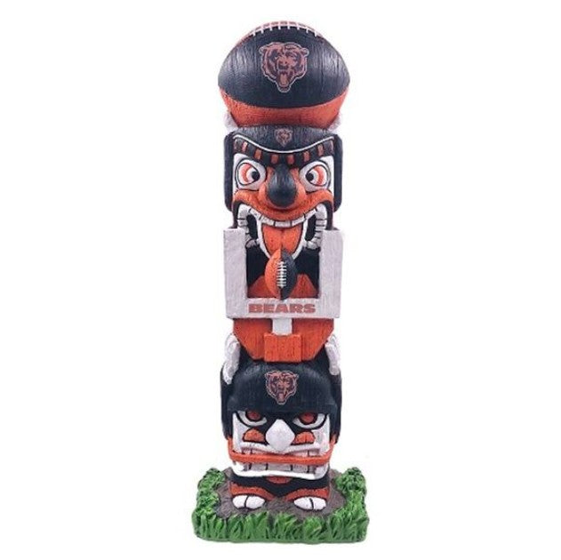 Chicago Bears 16″ Tiki Face Totem Pole Figurine – (UK Stock)