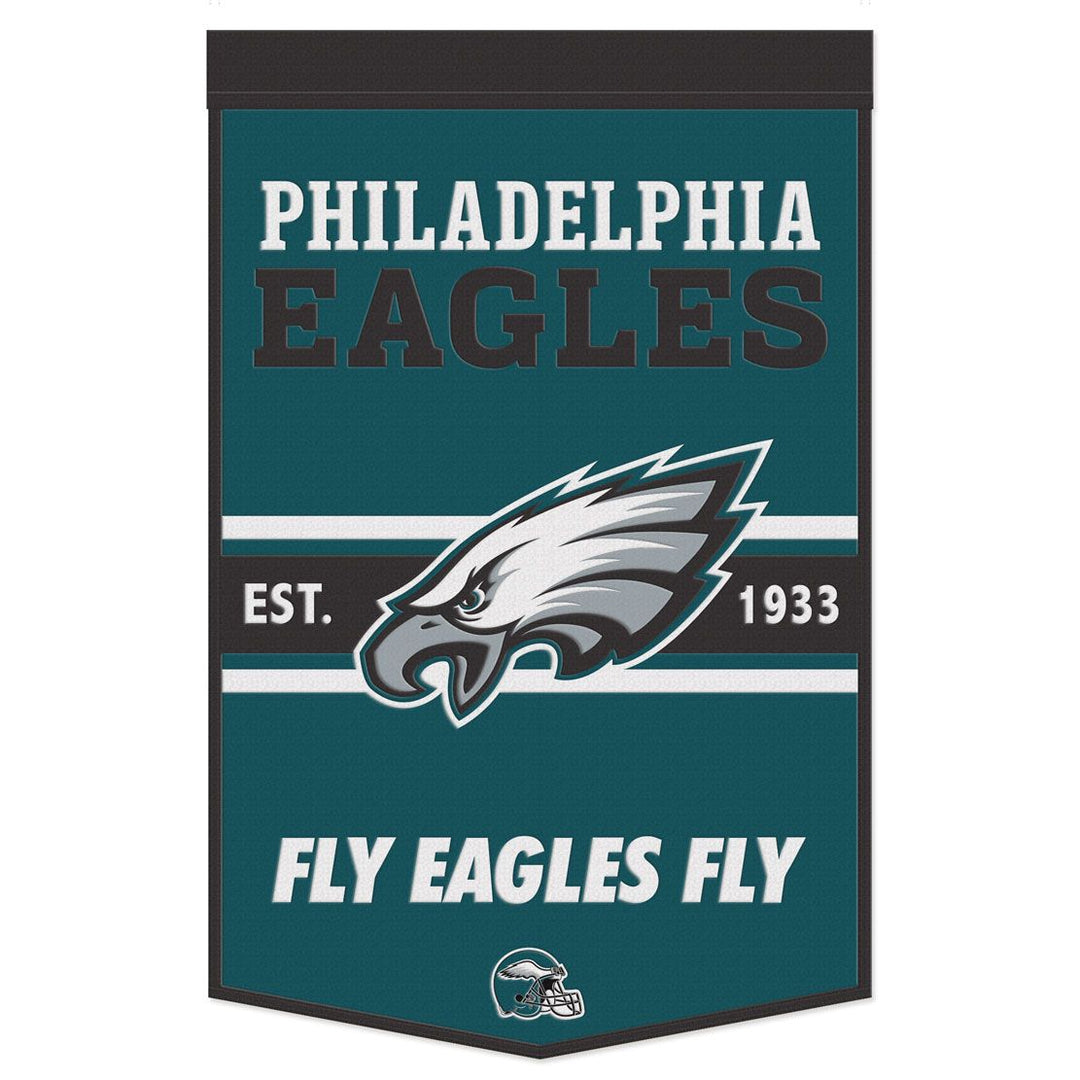 Philadelphia Eagles 24" x 38" Primary Wool Banner - UKASSNI