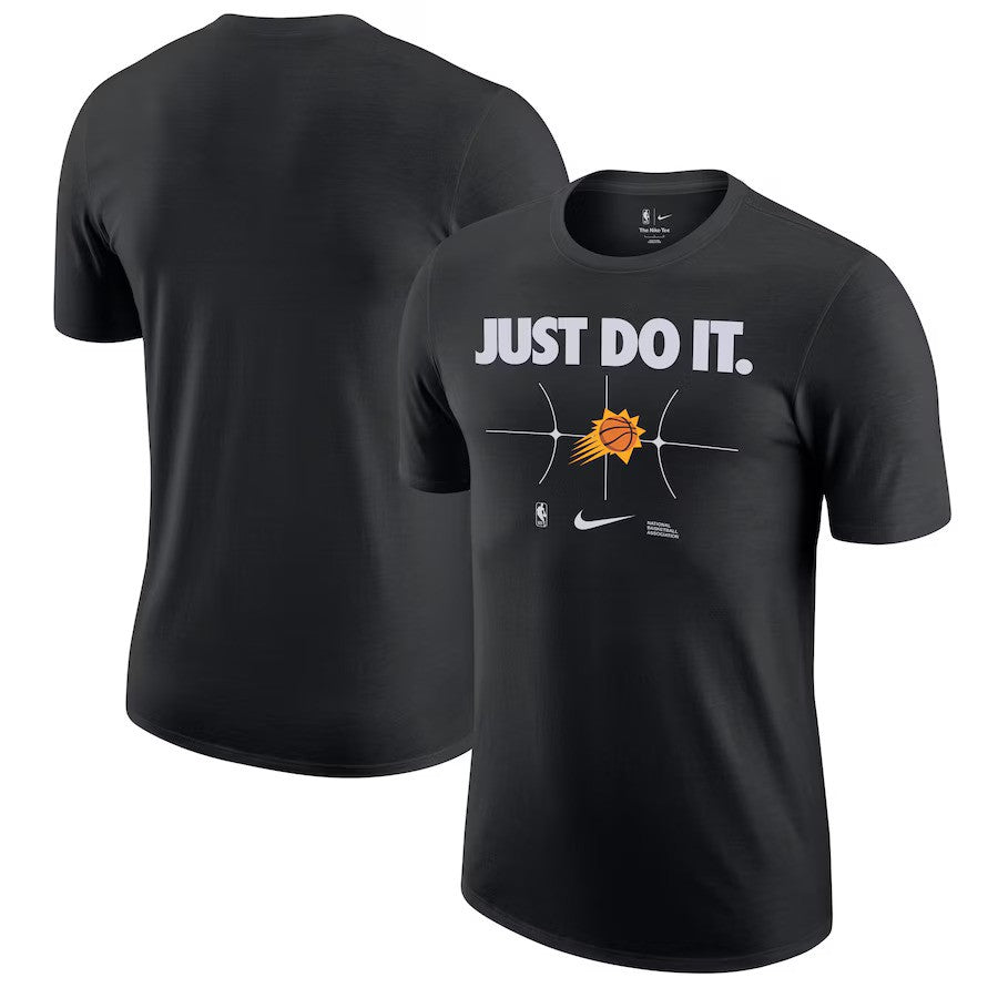 Phoenix Suns NBA Nike Just Do It T-Shirt - Black - UKASSNI