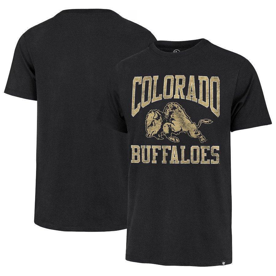 Colorado Buffaloes '47 Big Ups Buffaloes Franklin T-Shirt - Black - UKASSNI