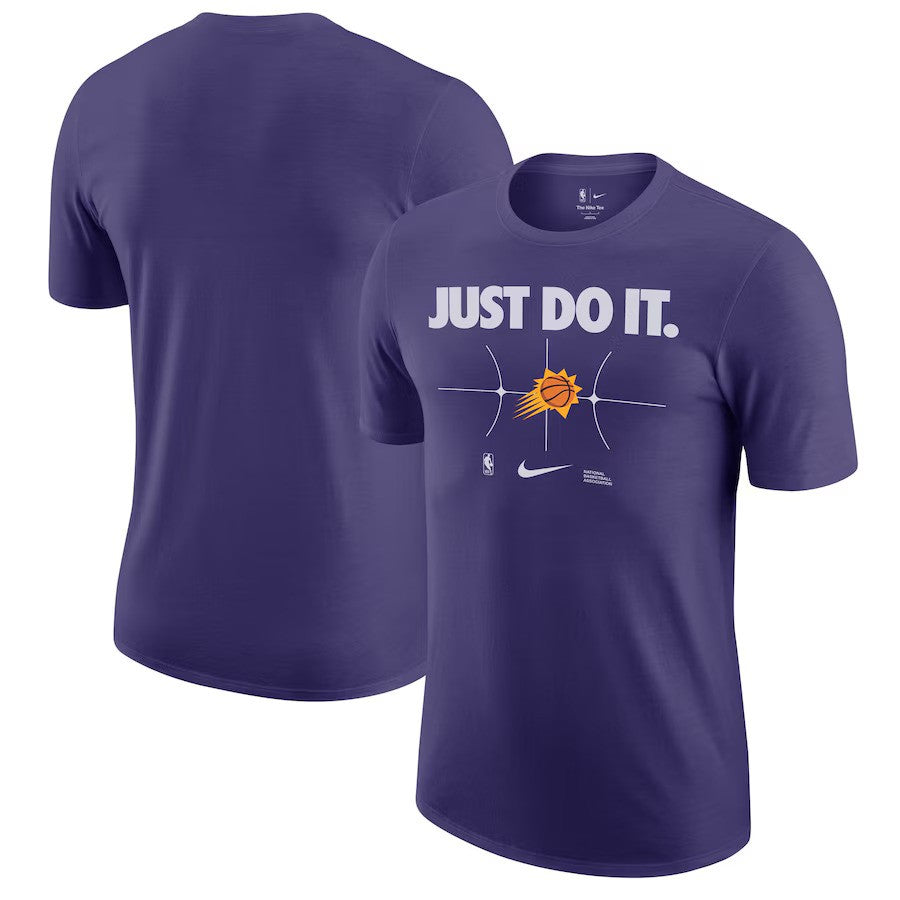 Phoenix Suns NBA Nike Just Do It T-Shirt - Purple - UKASSNI