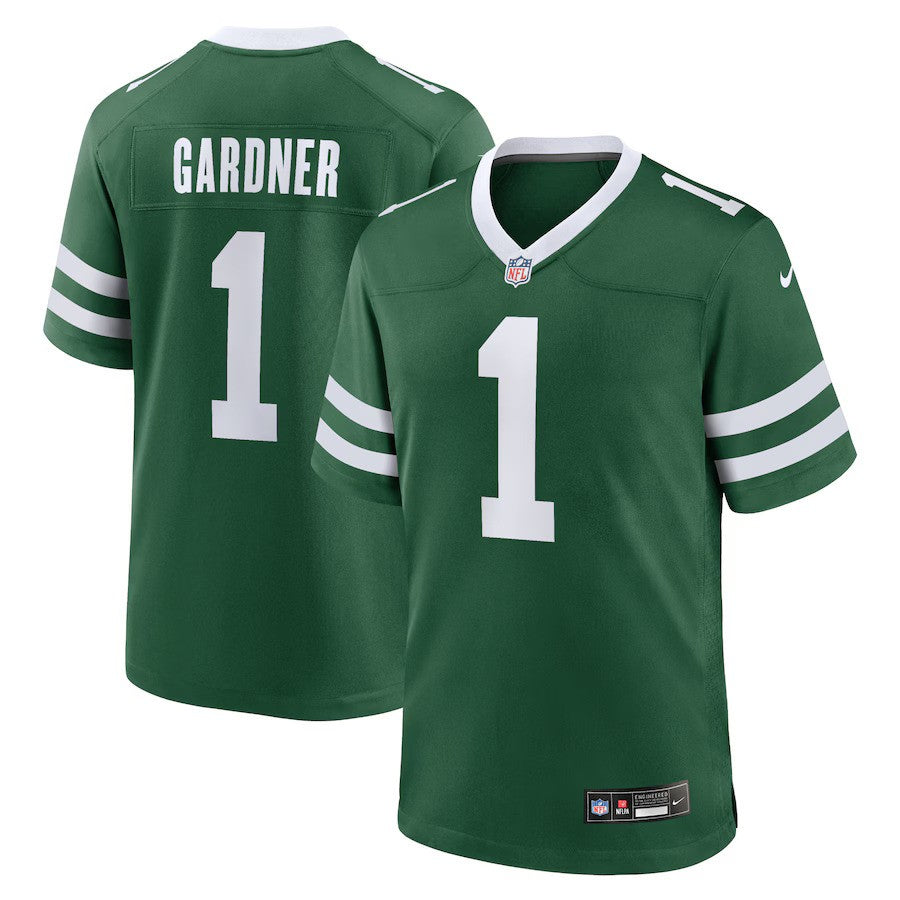 Ahmad Sauce Gardner New York Jets Nike Game Jersey - Gotham Green - UKASSNI