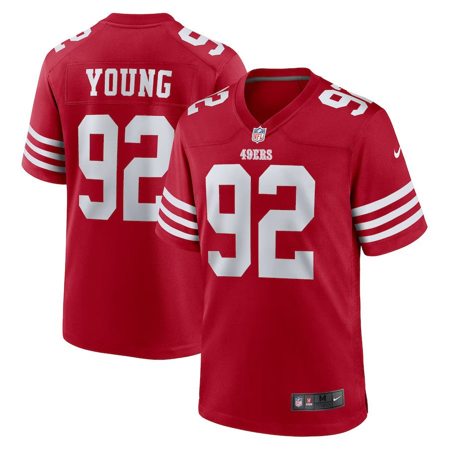 Chase Young San Francisco 49ers Nike Game Jersey - Scarlet - UKASSNI