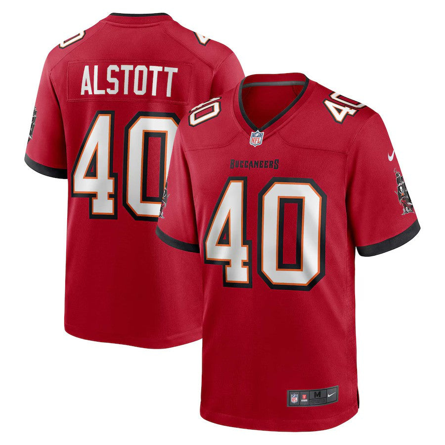 Mike Alstott NFL Tampa Bay Buccaneers Nike Game Retired Player Jersey – Red (USA Stock) - UKASSNI
