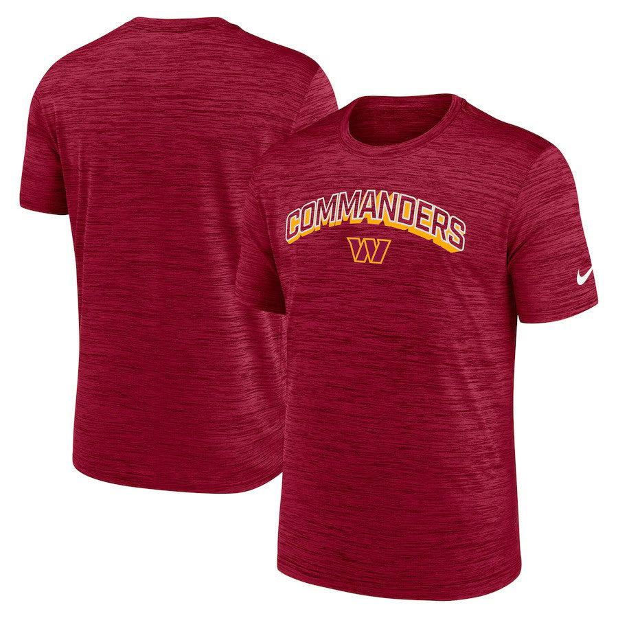 Washington Commanders Nike NFL Primetime Velocity Dri-FIT T-Shirt – Burgundy (USA Stock) - UKASSNI