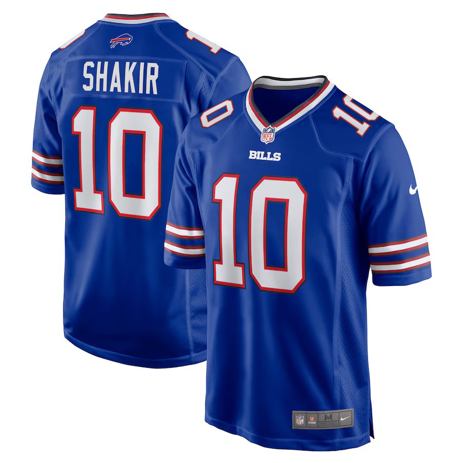 Khalil Shakir NFL Buffalo Bills Nike Game Player Jersey – Royal (USA Stock) - UKASSNI