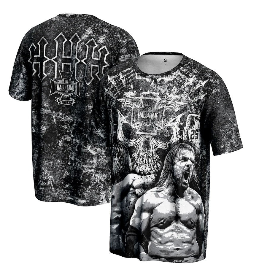 Triple H WWE ProSphere Hall of Fame T-Shirt – Black (USA Stock) - UKASSNI