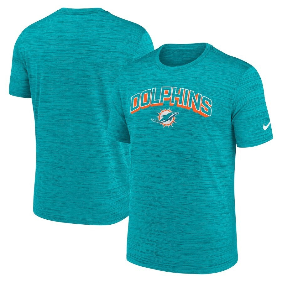 Miami Dolphins NFL Nike Velocity Performance T-Shirt – Aqua (USA Stock) - UKASSNI