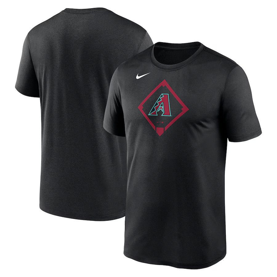 Arizona Diamondbacks MLB Nike Icon Legend Performance T-Shirt - Black - UKASSNI