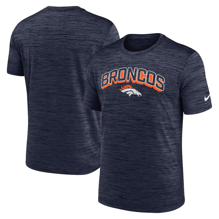 Denver Broncos Nike NFL Primetime Velocity Dri-FIT T-Shirt – Navy (USA Stock) - UKASSNI
