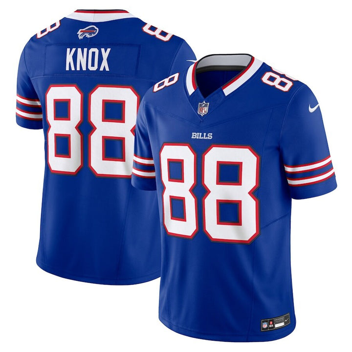 Dawson Knox NFL Buffalo Bills Nike Vapor F.U.S.E. Limited Jersey – Royal (USA Stock) - UKASSNI