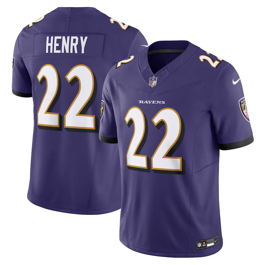 Derrick Henry NFL Baltimore Ravens Nike Vapor F.U.S.E. Limited Jersey – Purple (USA Stock) - UKASSNI