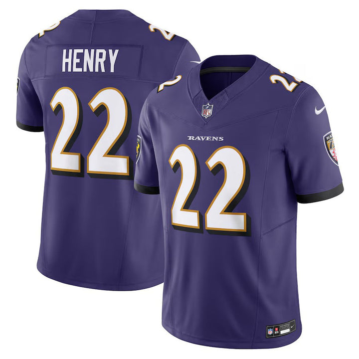 Derrick Henry NFL Baltimore Ravens Nike Vapor F.U.S.E. Limited Jersey – Purple (USA Stock) - UKASSNI