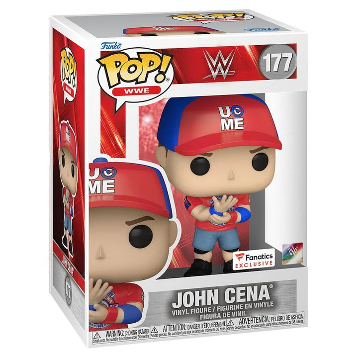John Cena WWE Funko Pop! – “U Can’t See Me” (Fanatics Exclusive, UK Stock) - UKASSNI