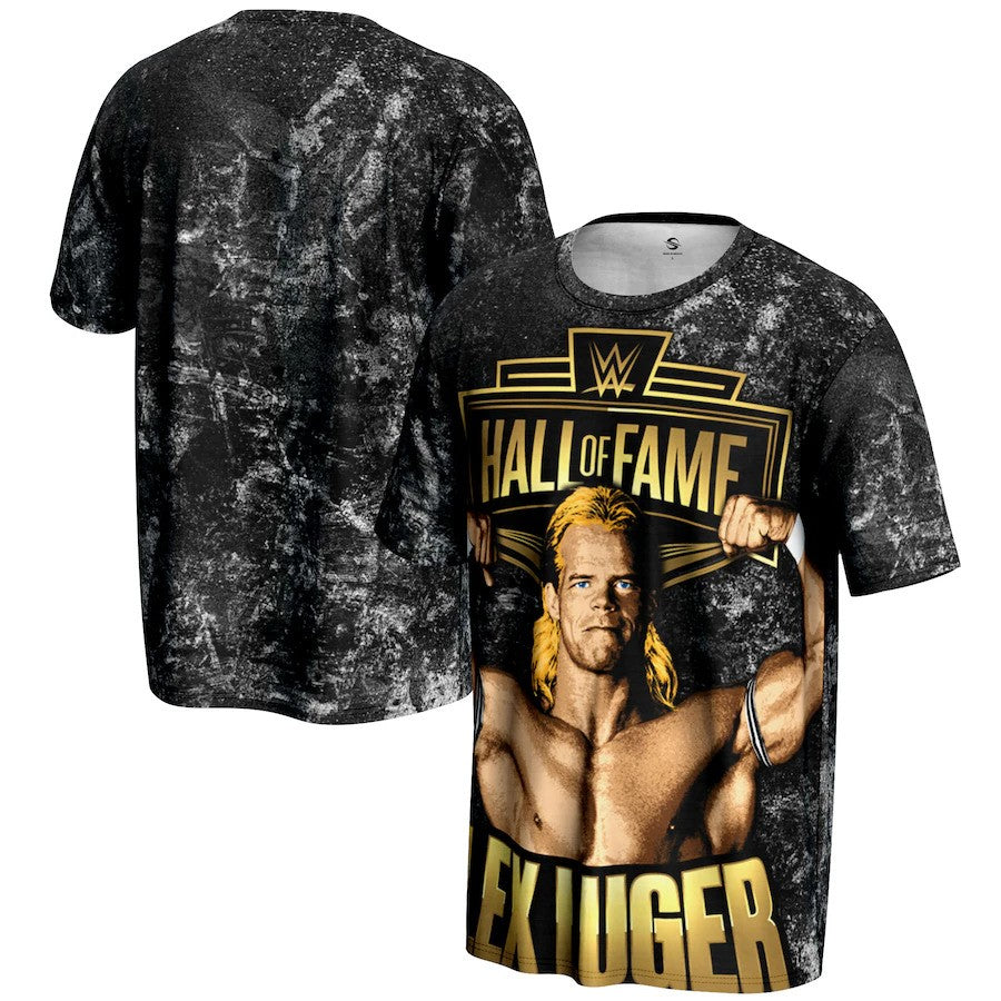Lex Luger ProSphere WWE Hall of Fame 2025 T-Shirt - Black - UKASSNI