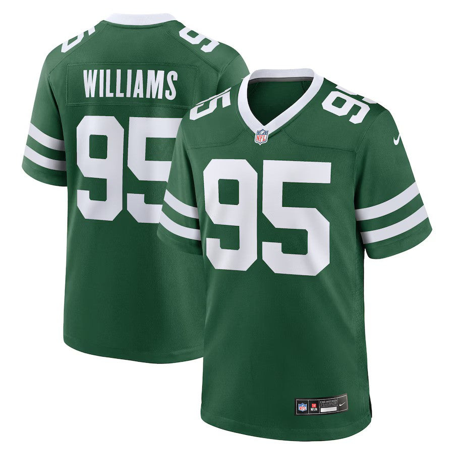 Quinnen Williams NFL New York Jets Nike Game Player Jersey – Legacy Green (USA Stock) - UKASSNI