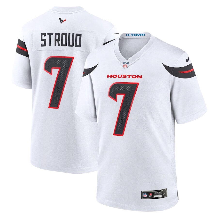 C.J. Stroud Houston Texans Nike Game Jersey - White - UKASSNI