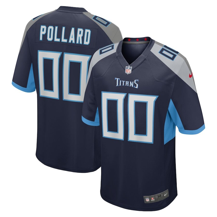 Tony Pollard Tennessee Titans Nike Game Player Jersey - Navy - UKASSNI