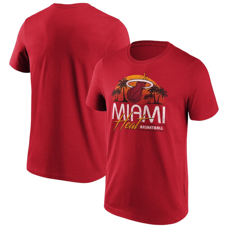 Miami Heat NBA UK Iconic Hometown Graphic T-Shirt - UKASSNI