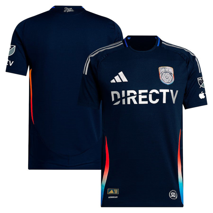 San Diego FC MLS adidas 2025 State of Flow Authentic Jersey – Navy (USA Stock) - UKASSNI
