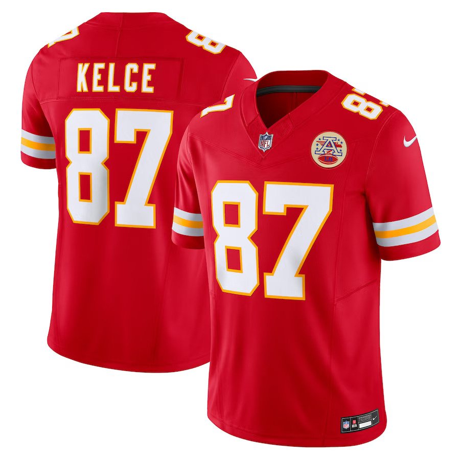 Travis Kelce Kansas City Chiefs Nike Vapor F.U.S.E. Limited Jersey - Red - UKASSNI