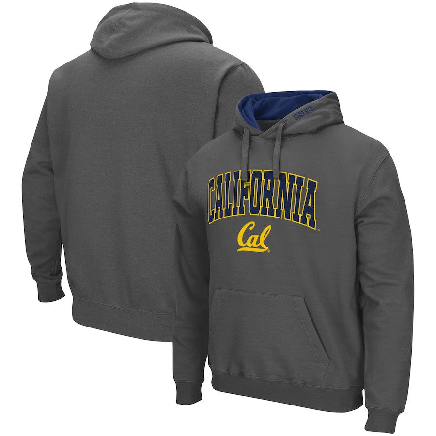 Cal Bears Colosseum Arch & Logo 3.0 Pullover Hoodie - Charcoal - UKASSNI
