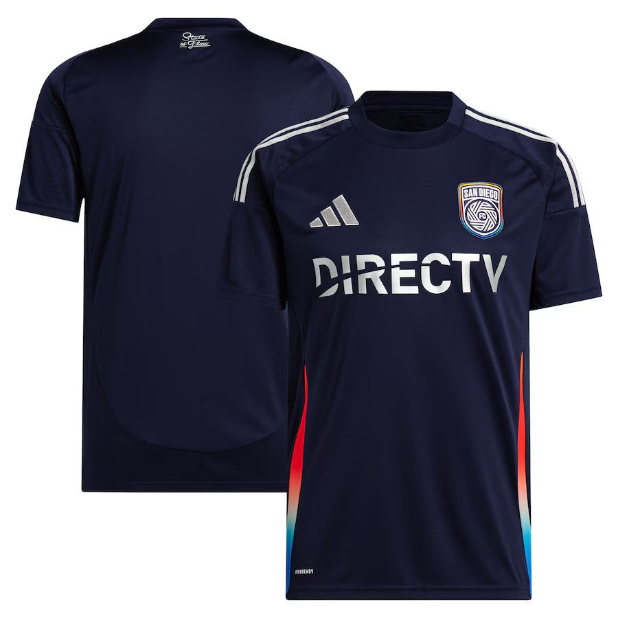 San Diego FC MLS adidas 2025 State of Flow Replica Jersey – Navy (USA Stock) - UKASSNI
