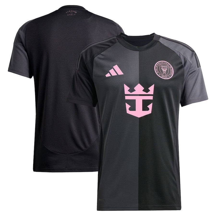 Inter Miami CF MLS adidas 2025 The Fortitude Kit Replica Jersey – Black (USA Stock) - UKASSNI