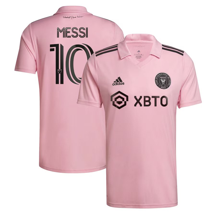 Inter Miami CF UK XL Lionel Messi 2023 Replica Jersey – Pink (UK Stock) - UKASSNI
