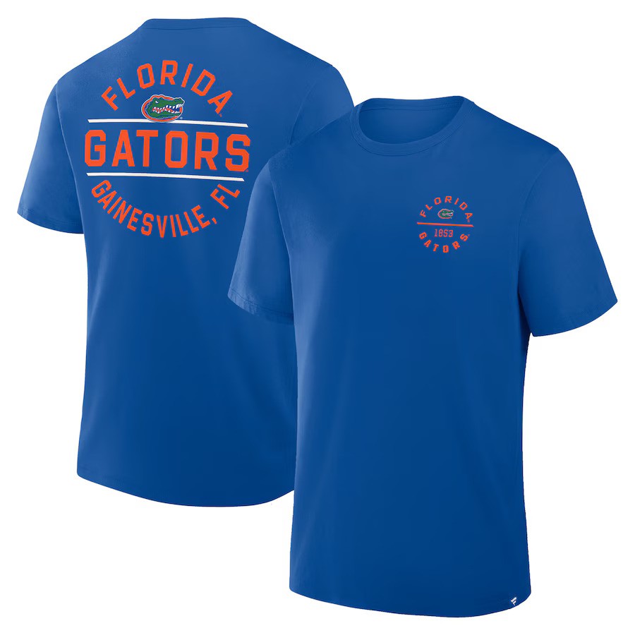Florida Gators NCAA Fanatics Fastbreak T-Shirt – Royal (USA Stock) - UKASSNI