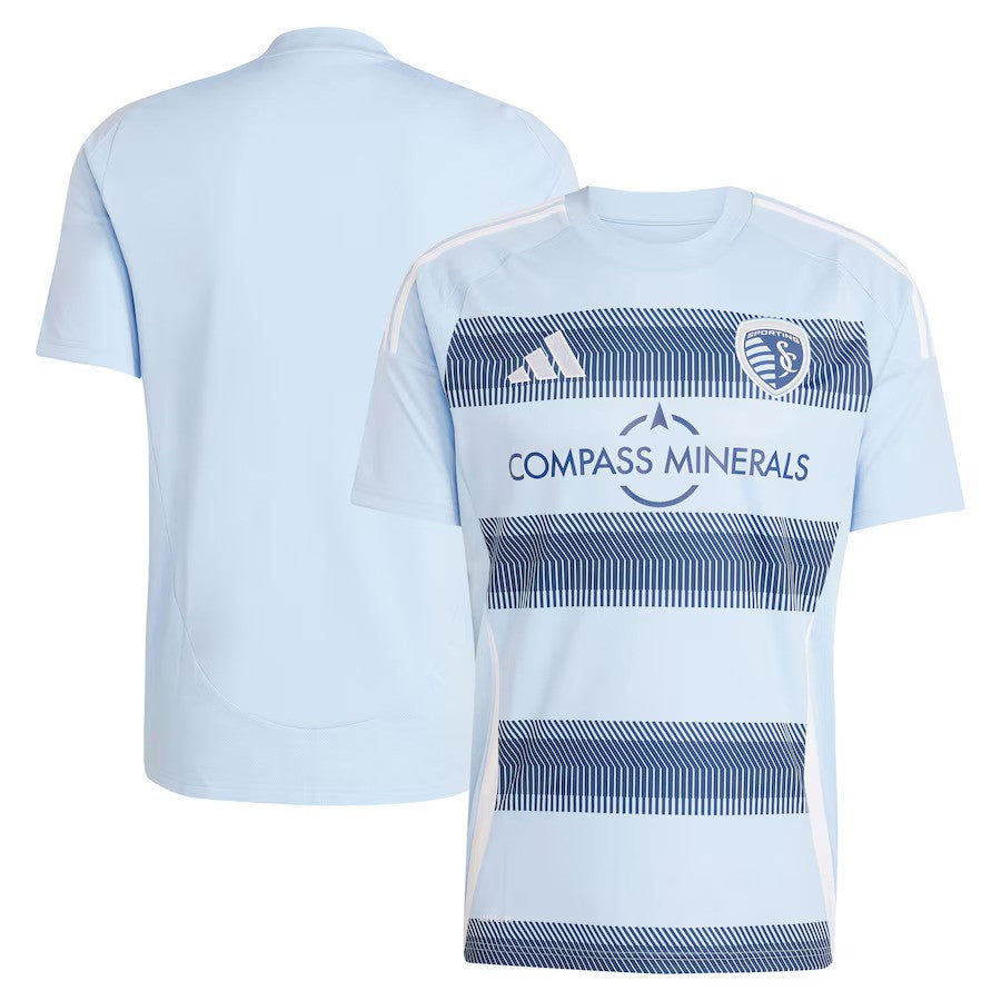 Sporting Kansas City adidas 2025 One KC Replica Jersey – Light Blue (USA Stock) - UKASSNI
