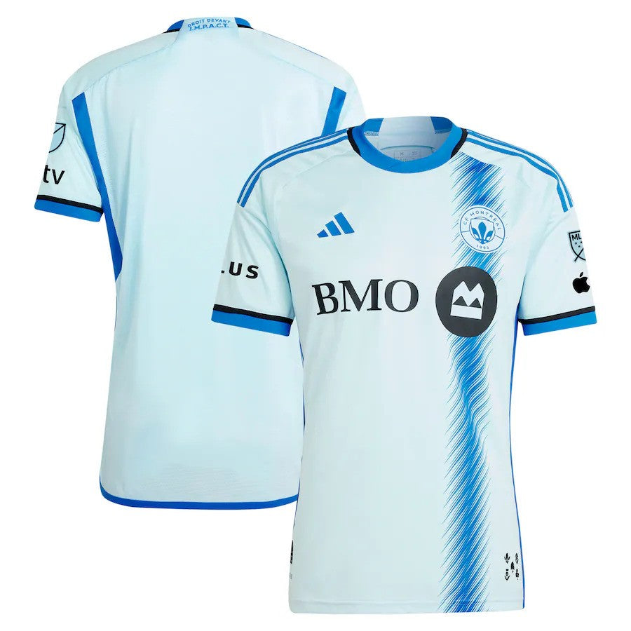 CF Montreal adidas 2024 La Main Authentic Jersey – Light Blue - UKASSNI